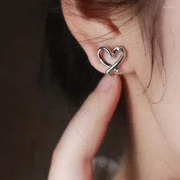 Backs kolczyki 1Pairs Korea puste klipy ucha dla kobiet dziewczyny bez zapierające się moda moda urok nieregularny kolczyki prezenty biżuterii