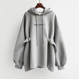 Kvinnor Hoodies Sweatshirts Hoodie Fashion Midlength Hooded Pullover Korean Style Loose Harajuku Jackets Summer Autumn Trendy Top Woman 230227