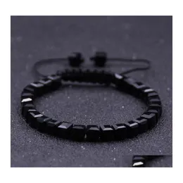 Auto-DVR-Perlenstränge, handgefertigt, Edelsteinkristall, verstellbar, geflochten, Chakra-Aura-Armband, 79 Zoll, Unisex, Geburtstagsgeschenk, Drop-Lieferung, Juwel Dhzc4