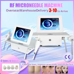 Microneedle Roller High-End Bärbar ansiktsskönhetsutrustning Radiofrekvens Fraktionsmaskin Stretch Mark Acne Borttagning