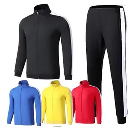 Kolekcja na gimnastyczne ubrania Kurtka długie spodnie Ustaw unisex wysokiej jakości trening prowadzący trening na świeżym powietrzu