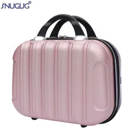 Bolsas de armazenamento de organizador de cosméticos Abs Professional Makeup Case de beleza à prova d'água Maquia