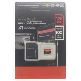 2019 Yüksek Kalite Son Ürün Sınıfı 10 32GB 64GB 128GB 256GB Mikro TF Kart SD Adaptörü Y1 Perakende Blister Paketleme 235R