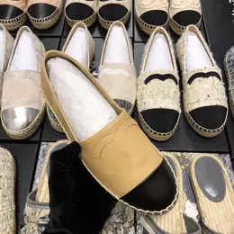 Frankreich Marke Zarte Fischerschuhe Frau Gesteppte Espadrilles Schuhe Kanal Stiching Gummi Wohnungen Damen Oxfords Leder Turnschuhe Femme Luxus Designer Loafers