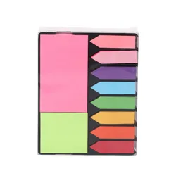 ANMÄRKNINGAR 2000 SHEETSBOX Colorful Note Pad School Teacher Ousled Colors Home Office Self Stick Memo Set Student Scrapbook Girl Gift 230225