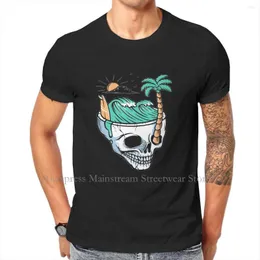 Camisetas para hombres Mantenga la cabeza fresca de hip hop camiseta 2023 camisa de ocio creativa