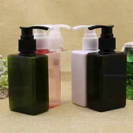 20pcs 150ml leere Lotion Pumpe Kosmetik -Container Shampoo Quadratflaschen mit Spender pers￶nlicher Pflegefl￼ssigkeit Seifenverpackung Contai268K