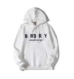 Buberry Hoodie Men's Women's Street Autumn and Winter Pullover Fashion Sweatshirt Round Neck Loose Hooded One Piece Top GQLI