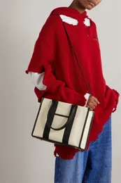 8a moda marinho cabas totes top algodão lona de couro bolsa de bolsa de bolsa paris bolsas de família de grande capacidade para mulheres compras bolsas de luxo de luxo bolsas de ombro de luxo