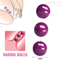 Seks Oyuncak Masaj Vibratorsmooth Kegel Ball Çin Vajina Topları Kadınlar İçin Yetişkin Seks Oyuncak Vajinal Sözleşme Dumbbell Santrifüj Anal Boncuklar Stimülatör