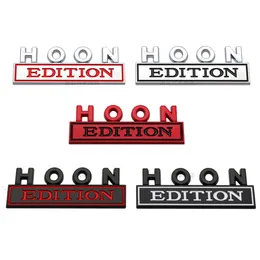 Decorazione del partito 1PCS HOON EDITION Adesivo per auto per camion automatico 3D Badge Emblem Decal Accessori auto 7.9x2.8cm