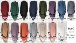Ethnic Clothing Eid Prayer Garment Khimar Hijab Long 2023 Ramadan Muslim Arabic Hijabs Women Abayas Tops Abaya Jilbab Islam Niqab Burqa