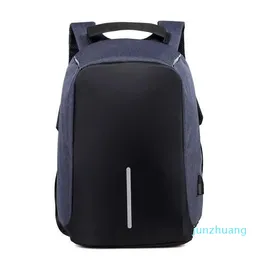 Сумка для рюкзака против кражи мешок мужчина ноутбук рюкзак рюкзак рюкзак рюкзак женщин с большими возможностями USB -зарядка студентов колледжа школьные сумки на плечах 23022301