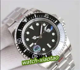 Mens Watch Luxury Designer 126600 43mm Red SEA Men Mecânico Automático Relógios Movimento Relógios de Pulso À Prova D' Água Montre de luxe safira