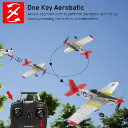 Electric/RC Aircraft Volantex RC - Beginner RC Airplane Wing Fighter P51D Mustang Xpilot Stabilization System ONE-KEY AEROBATIC 761-5 RTF 230228