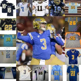 Novas camisas de futebol personalizadas UCLA Bruins Football Jersey NCAA College Lokeni Toailoa Osa Odighizuwa Kolton Miller Rosen Clark Barr Ogden McNown Eric Turner Beban