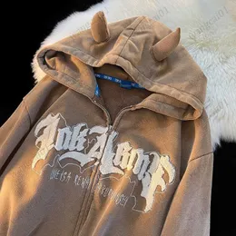 DHgate.com:Retro Oversized Angel Wing Hoodie: Harajuku Style
