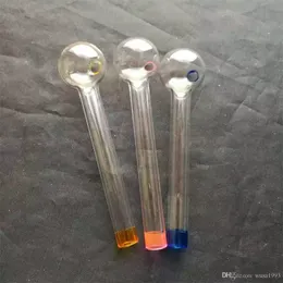 Accesorios para fumar color spray macizo recto bongs de vidrio bongos de aceite de aceite tuberías de agua plataformas de aceite sin fumar sin fumar