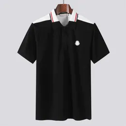 23ss Italian Prestigio Designer di lusso Polo da uomo Casual Polo Fashion Snake Bee Stampa T-shirt ricamata T Shirt da uomo High Street uomo M-3XL