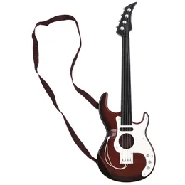 ドラムパーカッション19インチ子供シミュレーションベースギター4ストリングミニ楽器教育教育ギターベースおもちゃの初心者230227
