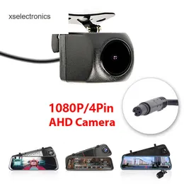 更新1080p AHDカー後部ビューカメラ4/5pin for car dvr car mirror Dashcam防水2.5mmジャック背面カメラ