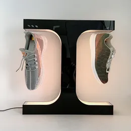 Crupoli di stoccaggio scaffali levitazione e scaffale scarpa a forma di scarpa da 360 gradi Sneaker Sneaker Home Shop Shouns 230228