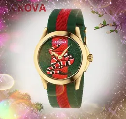 Heren dames bijen horloge montre de luxe polshorloges Montre Japan Quartz beweging chronograaf klok orologi da uomo di lusso