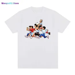 Męskie koszulki hajime no ippo vintage T-shirt kbg design bawełna japońska komiks kreskówka boks gym t-shirt nowa koszulka Tshirt damskie topy 0301h23