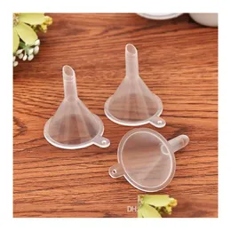 Perfume Bottle Small Per Funnels Wholesale Plastic For Liquid Oil Filling Empty Packing Tool Drop Delivery Health Beauty Fragrance De Dhmh3