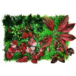 Dekorativa blommor konstgjorda gräsmatta växter hem levererar festival fest dekoration simulering 40 cm 60 cm