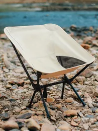 Camp Furniture Outdoor Folding Camping Chair Oxford Tyg Portable Länge High Back Chairs Fishing BBQ Picnic Beach vandring Silla Playa