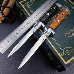 9 Inch Godfather Italian Mafia ATUO Folding Knife 440C Blade Wilderness Survival Portable Camping Outdoor Hunting Self-defense EDC Tool Gift Wholesale UT85 BM 535