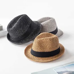 Chapéus de aba larga Cap boné de palha de sol do sol SunHat Sun Sun Straw Hat For Mull Men Men Summer Beach 2022 Summer Sun Hats G230227