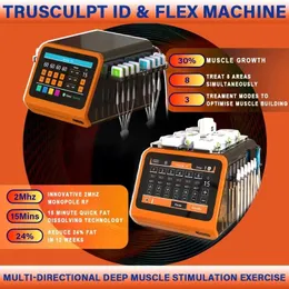 TRUSCULPT MONOPOLOR RADIO FREKVENS 2MHz Trushape ID Fat RF Body Sculpting Slimming Machine RF Ansikt Lyft Icke-invasiv anticellulit rynkningsanordning