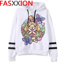 Womens Hoodies Sweatshirts Kawaii Game Animal Crossing Horizons Women Funny Cartoon Graphic Sweatshirt Unisex Tops Streetwear Female 230227