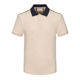 Mens Stylist Polo Polo Tirts Luxury Italy Mens Tops Tshirt 2023 Polos Fashion Mens Summer Short Sleeve Cotton T Shirt Asian Size M-3XL