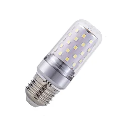 LED E27 따뜻한/일광 흰색 LED 옥수수 구근 램프 15W 110V 천장 선풍기 전구 3 색 디마블 리드 오머