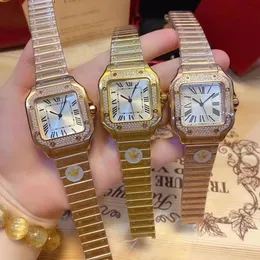 2023 neue quadratische Uhren 40 mm Genf echte Edelstahl-mechanische Uhren Gehäuse und Armband Mode Herren männliche Armbanduhr ca02-4