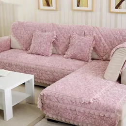椅子は、北欧のソファクッションカバー濃厚冬のベッドスリップカバー豪華なモダンなタオルとリビングルームの家のデコ