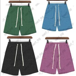 22SS 4 kleurontwerper heren shorts vrouwen klassieke letter afdrukken korte zomer luxe broek mode casual zakbroeken katoenpant casual casual