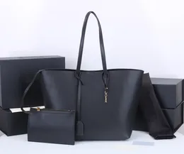 2023 Bolsas de grife de luxo de alta qualidade Bolsas femininas pretas para compras Bolsa feminina de grande capacidade m1860