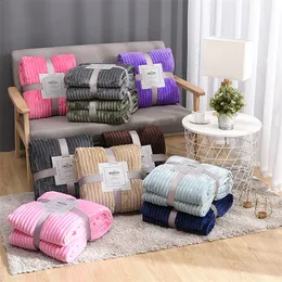 Coppate coperte per la pelle comoda per la pelle Coperte morbide adulti per bambini tappeti casette per case da letto rifornimenti con 17 colori