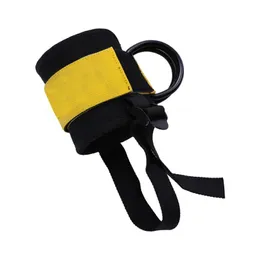 Widerstandsbänder 1pcs D-Ring Verstellbare Frauen Männer Knöchelgurt-Rückschläge mit festem Seil für Kabelmaschinen Manschettenglute Bein BuyRout