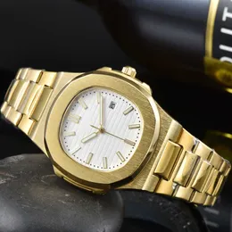Luksusowe zegarki 3k 40mm 3K pp5711 8.3mm SUPERCLONE PP zegarek 2023 Baidajia męska trzypinowa wodoodporna stalowa powłoka band glow