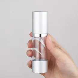 300 x packing bottles Airless Pump Bottle Refillable Travel Containers 15ml 30 ml/1 oz 50ml cream bottles