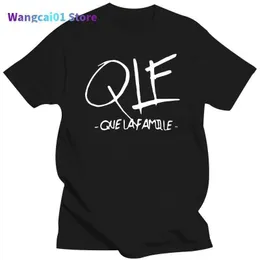 メンズ Tシャツ 男の子と女の子 Tシャツ Personalise Chantr Qlf Que La Famil Chanson Musique N007 夏ショート sev Tシャツ Ropa Hombre Camisetas 0301H23