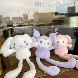 Animali di peluche Kuromi Dolls Tre tipi da 35 cm Cartoon Plush Toys Lovely Kid Toy Gift per bambini E27