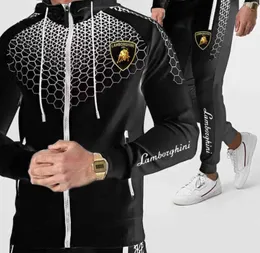 Tasarımcı Erkek Tasarımcıları Trailtsuits Sportswear Sonbahar Giyim Markası Hoodie Zipper Ceket Sweatshirt Jogging Pants Man Sports Setleri