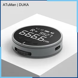 Tape Measures DUKA ATuMan Little Q Electric Ruler Distance Meter HD LCD Screen Measure Tools Rechargeable 230227