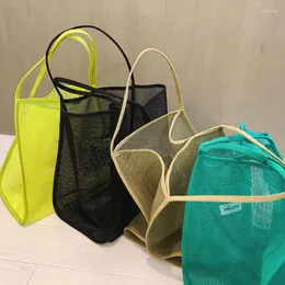 Bolsas de armazenamento Bolsa de praia Mosh de vento feminino de grande capacidade à prova d'água à prova d'água